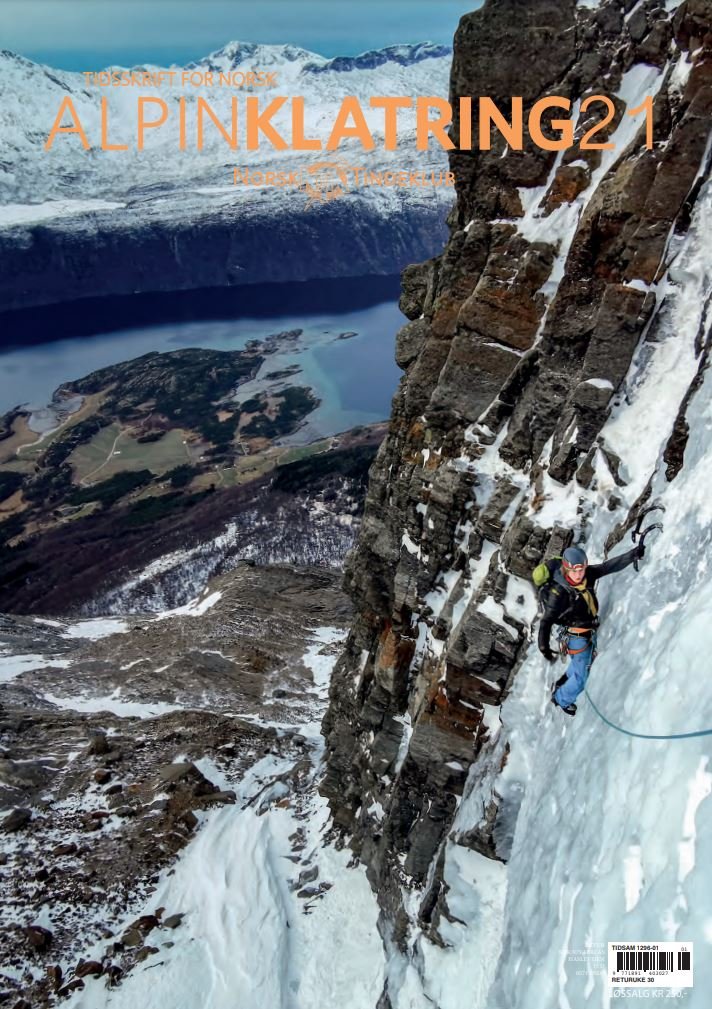 Bilde av Tidsskrift For Norsk Alpinklatring 2021